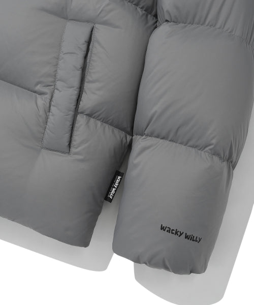 DUCKY DOWN SHORT PUFFER #GISELLE同款! - 5 COLORS GREY
