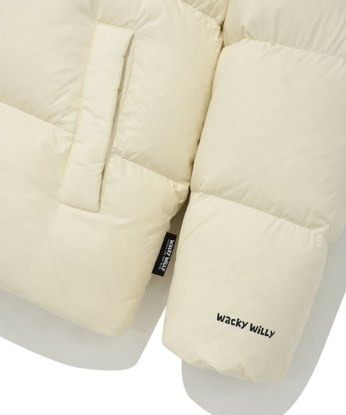 DUCKY DOWN SHORT PUFFER #GISELLE同款! - 5 COLORS CREAM