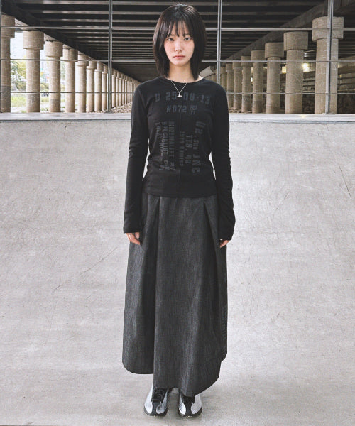 SLEEVE LONG - 2 COLORS BLACK