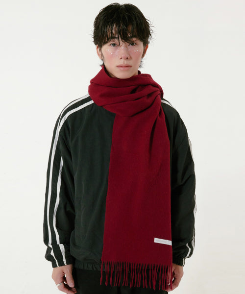 SOFT WOOL MUFFLER - 15 COLORS BLACK