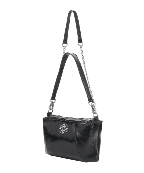 NICOLE SQUARE SHOULDER MINI CHAIN BAG #徐睿知同款! - 4 COLORS AS SHOWN