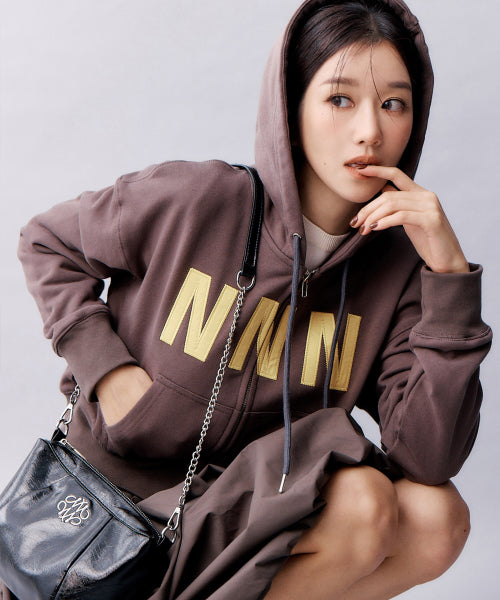 NICOLE SQUARE SHOULDER MINI CHAIN BAG #徐睿知同款! - 4 COLORS AS SHOWN