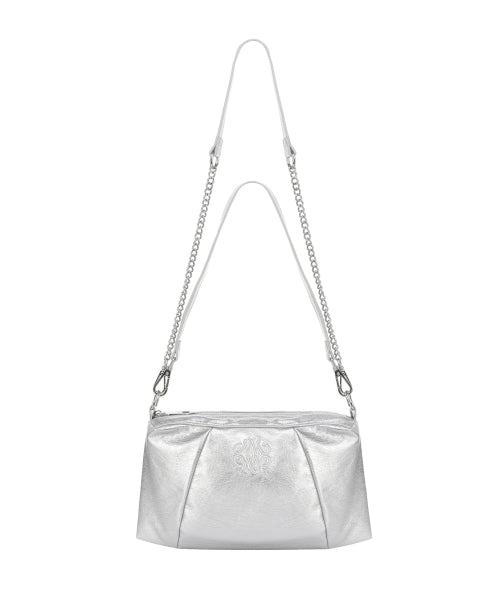 NICOLE SQUARE SHOULDER MINI CHAIN BAG #徐睿知同款! - 4 COLORS AS SHOWN