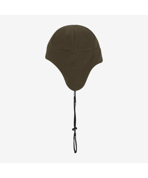 FLEECE EARMUFF BEANIE COCOA BROWN