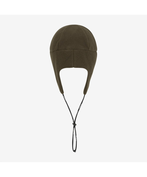 FLEECE EARMUFF BEANIE COCOA BROWN