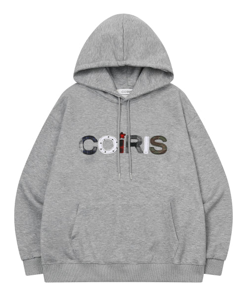TEE LOGO HOODIE - 3 COLORS BURGUNDY