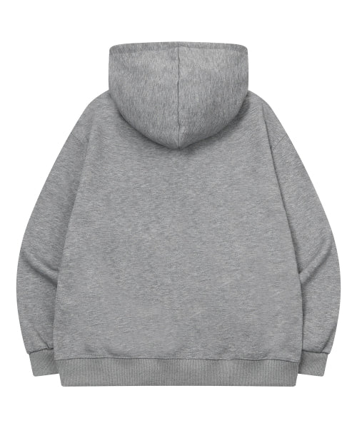 TEE LOGO HOODIE - 3 COLORS BURGUNDY