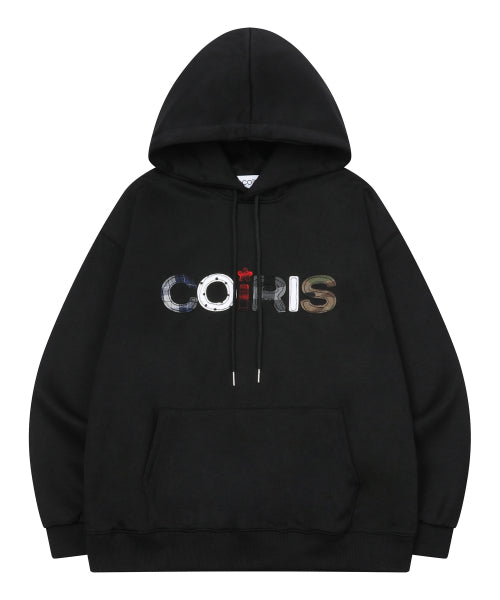 TEE LOGO HOODIE - 3 COLORS BURGUNDY