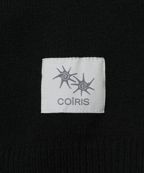 V-NECK KNIT CARDIGAN - 2 COLORS BLACK