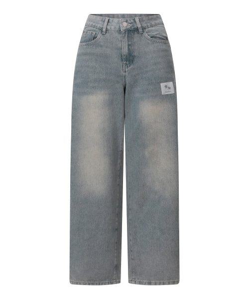 TEE WIDE PANTS - 2 COLORS BLUE