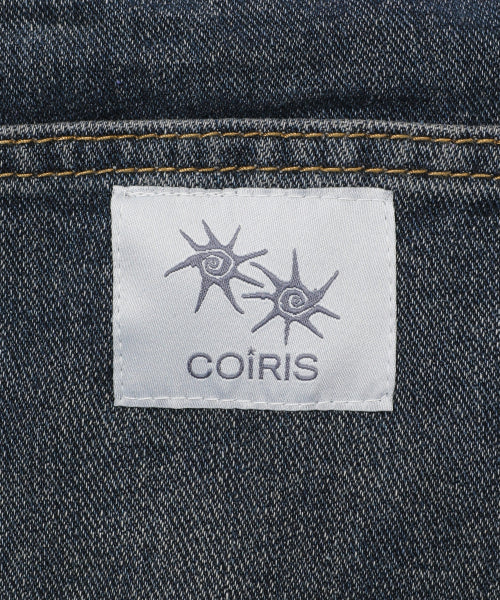 CARGO WIDE PANTS BLUE