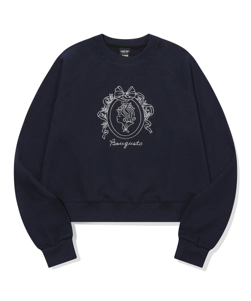 RAGLAN SWEATSHIRT - 2 COLORS NAVY