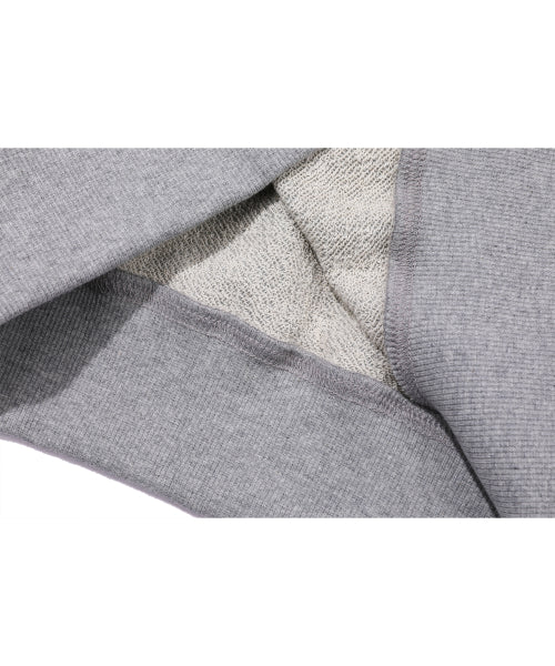 LINE EMBROIDERY SWEATSHIRT - 2 COLORS GREY