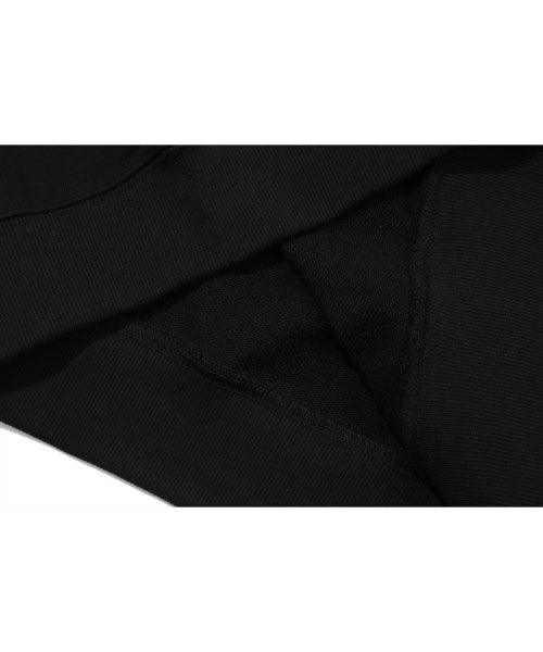 LINE EMBROIDERY SWEATSHIRT - 2 COLORS BLACK
