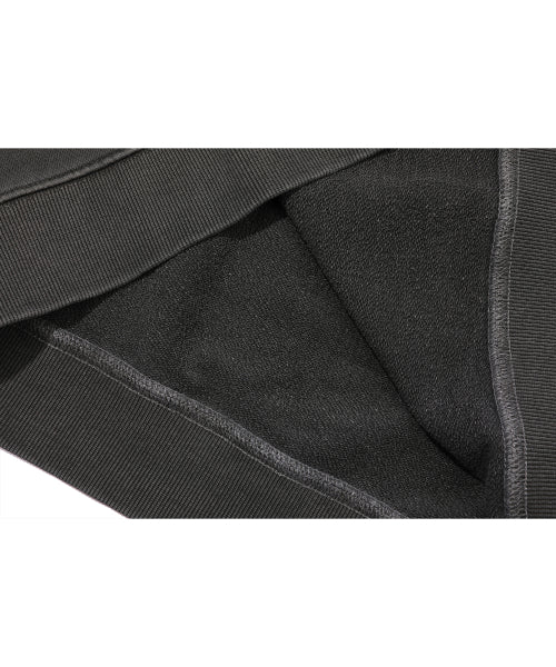 CAT STITCH RAGLAN PIGMENT SWEATSHIRT - 2 COLORS SMOKE BLACK