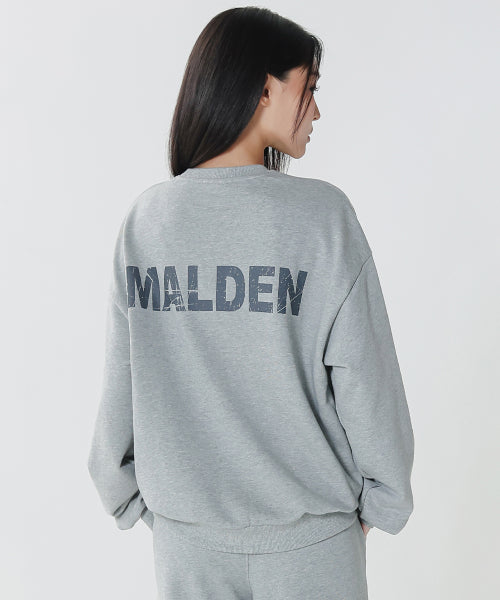 CRACK OVERFIT SWEATSHIRT - 2 COLORS BLACK