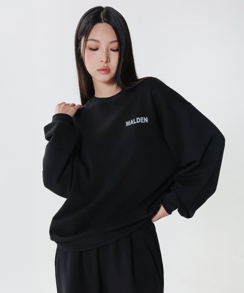 CRACK OVERFIT SWEATSHIRT - 2 COLORS BLACK