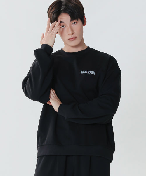 CRACK OVERFIT SWEATSHIRT - 2 COLORS BLACK