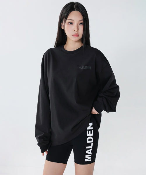 HEAVY COTTON CRACK OVERFIT LONG SLEEVE - 2 COLORS BLACK