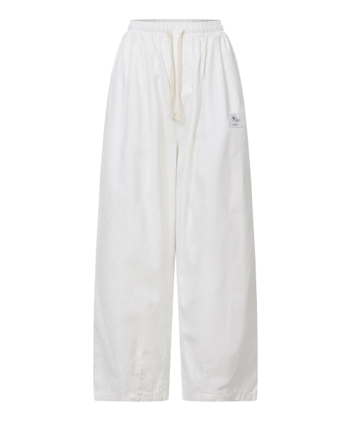PINTUCK WIDE PANTS - 3 COLORS BLACK