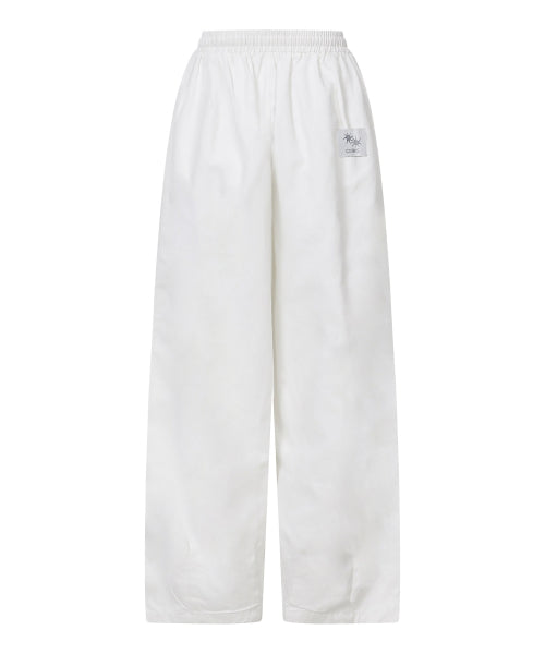 PINTUCK WIDE PANTS - 3 COLORS BLACK
