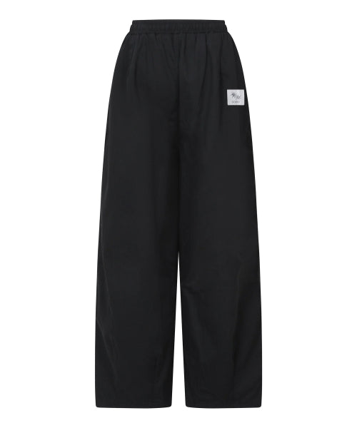 PINTUCK WIDE PANTS - 3 COLORS BLACK