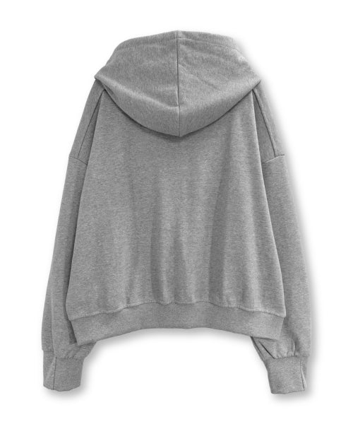 DAISY LOGO HOODIE - 2 COLORS GREY