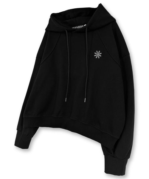 DAISY LOGO HOODIE - 2 COLORS BLACK
