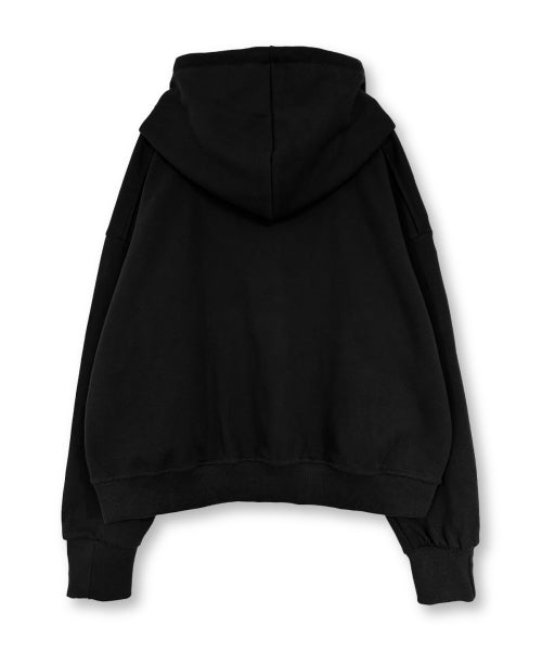 DAISY LOGO HOODIE - 2 COLORS BLACK