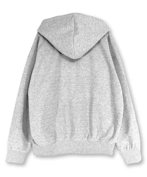 TEE CROSS HOODIE - 3 COLORS GREY