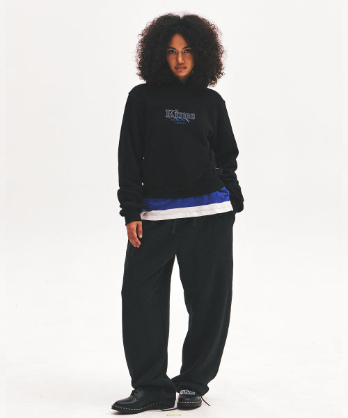 BAM DENIM APP HOODIE - 2 COLORS BLACK