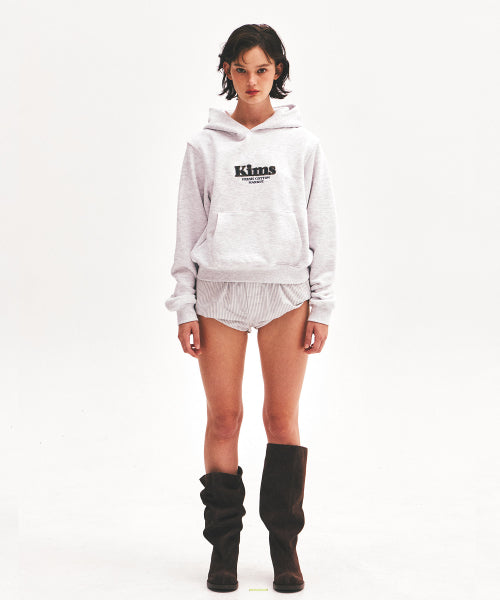 BAM DENIM APP HOODIE - 2 COLORS GREY