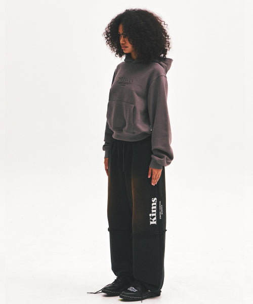 BAM TERRY APP HOODIE - 4 COLORS CHARCOAL