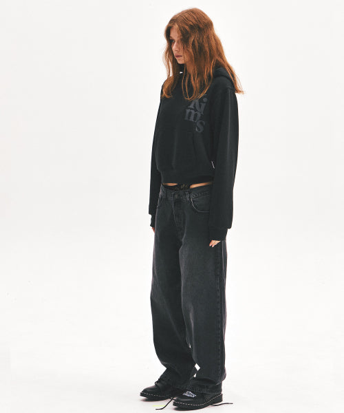 KIMS VERTICAL LOGO HOODIE - 3 COLORS BLACK