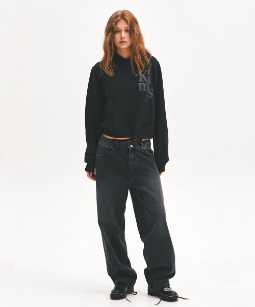 KIMS VERTICAL LOGO HOODIE - 3 COLORS BLACK