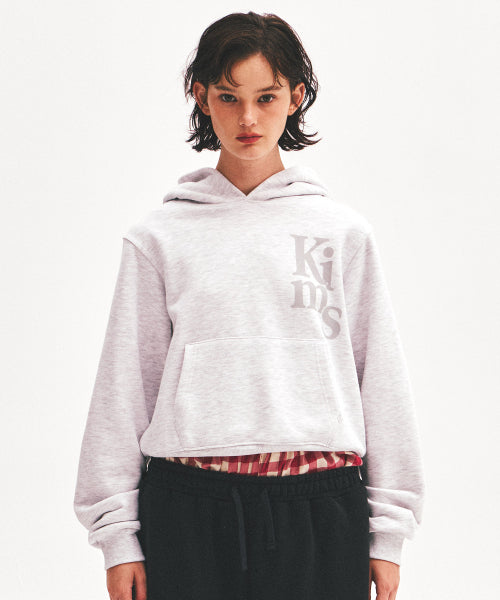KIMS VERTICAL LOGO HOODIE - 3 COLORS GREY