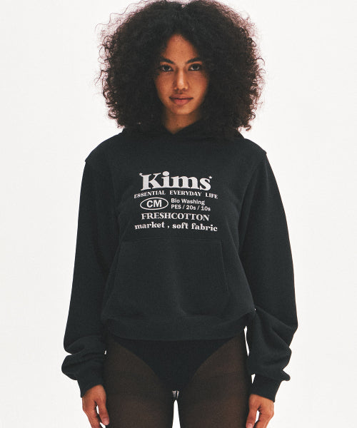 EVERYDAY BAM LOGO HOODIE - 4 COLORS BLACK