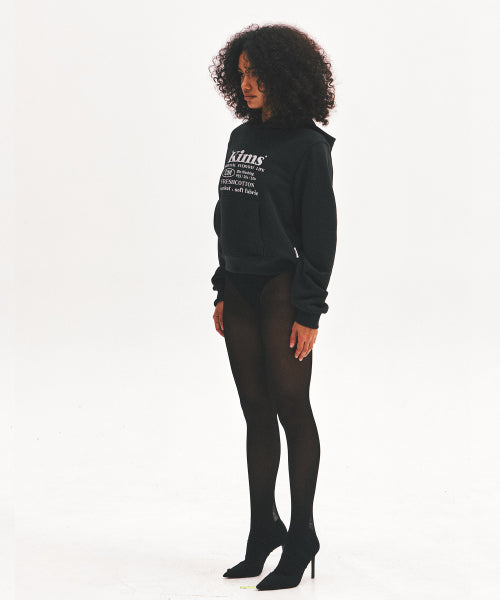 EVERYDAY BAM LOGO HOODIE - 4 COLORS BLACK