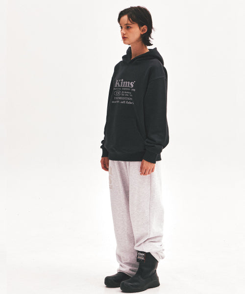 EVERYDAY BAM LOGO HOODIE - 4 COLORS CHARCOAL