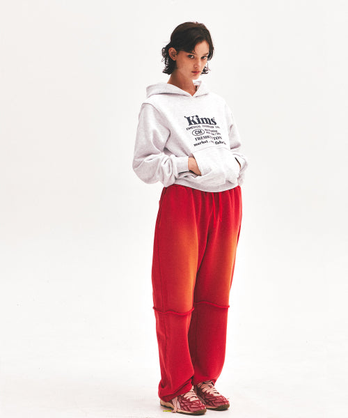 EVERYDAY BAM LOGO HOODIE - 4 COLORS GREY