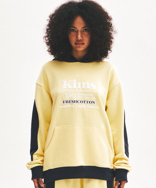 SPECIALDAY BAM LOGO HOODIE - 4 COLORS YELLOW