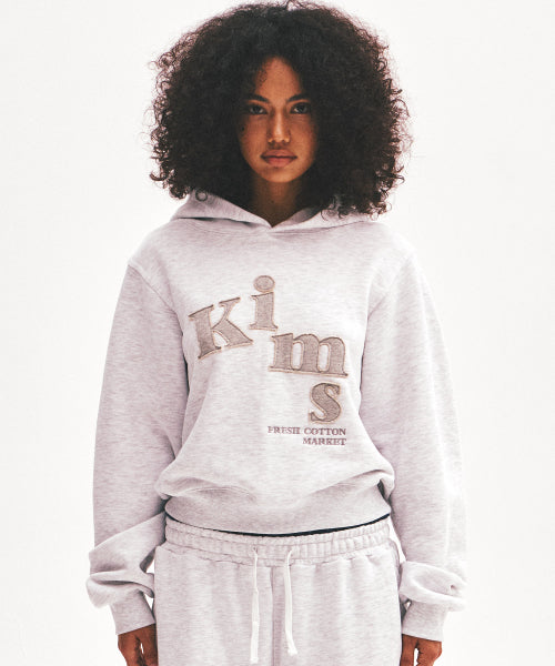 MESSY TERRY APP HOODIE - 3 COLORS GREY