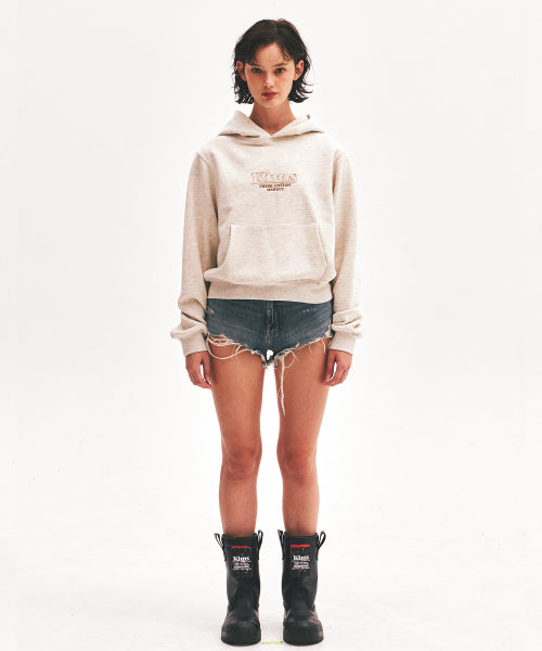 BAM TERRY APP HOODIE - 4 COLORS OATMEAL