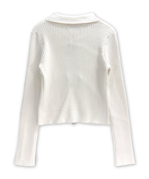 CROSS KNIT - 4 COLORS IVORY