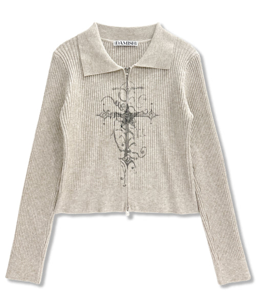 CROSS KNIT - 4 COLORS BEIGE