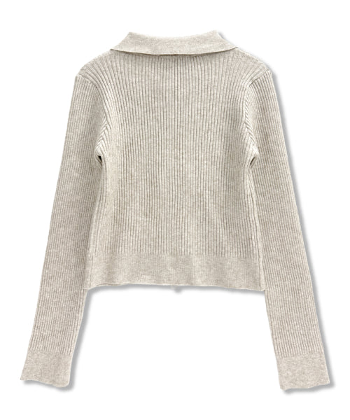 CROSS KNIT - 4 COLORS BEIGE