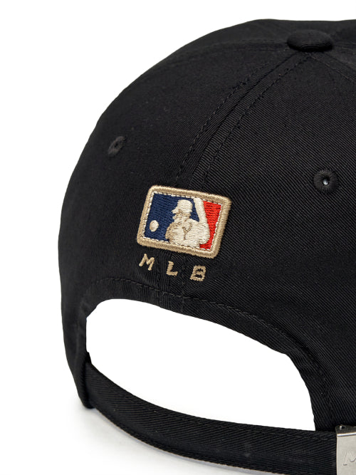Q FIT UNSTRUCTURED BALL CAP NY #KARINA同款! BLACK