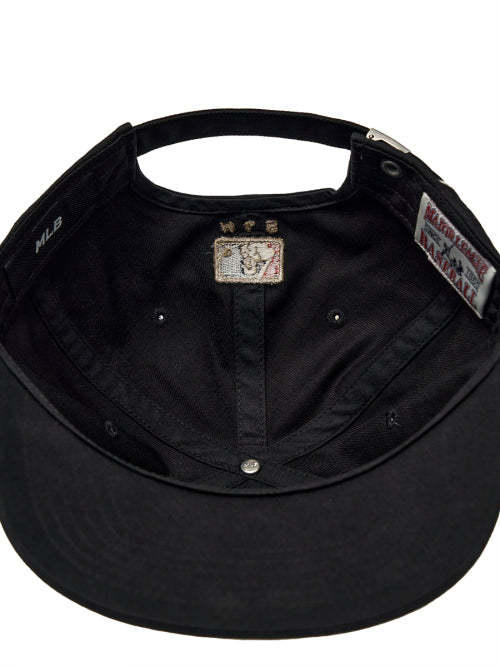 Q FIT UNSTRUCTURED BALL CAP NY #KARINA同款! BLACK