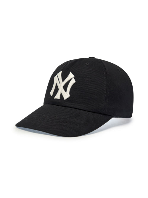 Q FIT UNSTRUCTURED BALL CAP NY #KARINA同款! BLACK