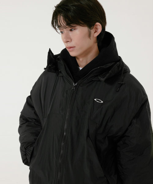 LIGHT HOOD PADDED JACKET - 2 COLORS BLACK